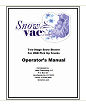 snowvac manual