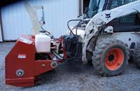 skid steer snowblower