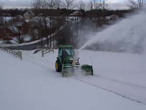 snowvac snowblower