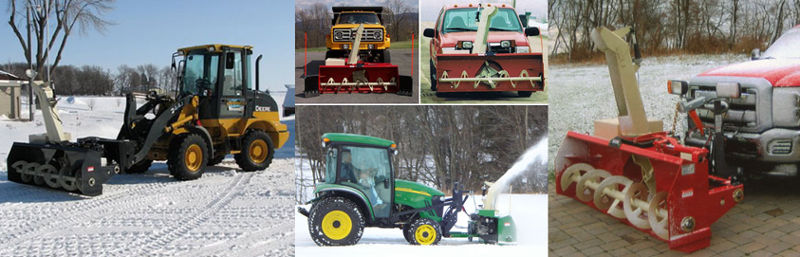 SnowVac Kohler Powered Snowblowers