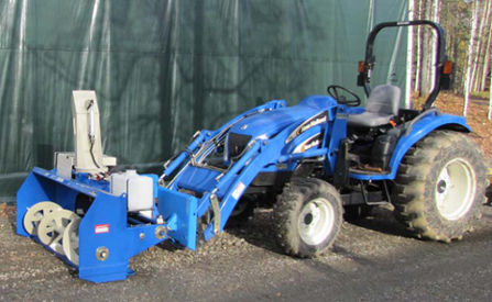 snowvac tractor snowblower